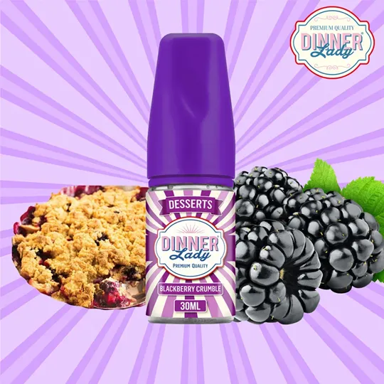 Dinner-Lady-Blackberry-Crumble-Salt-Likit-30ml.webp Dinner Lady Blackberry Crumble Salt Likit - Görsel 1