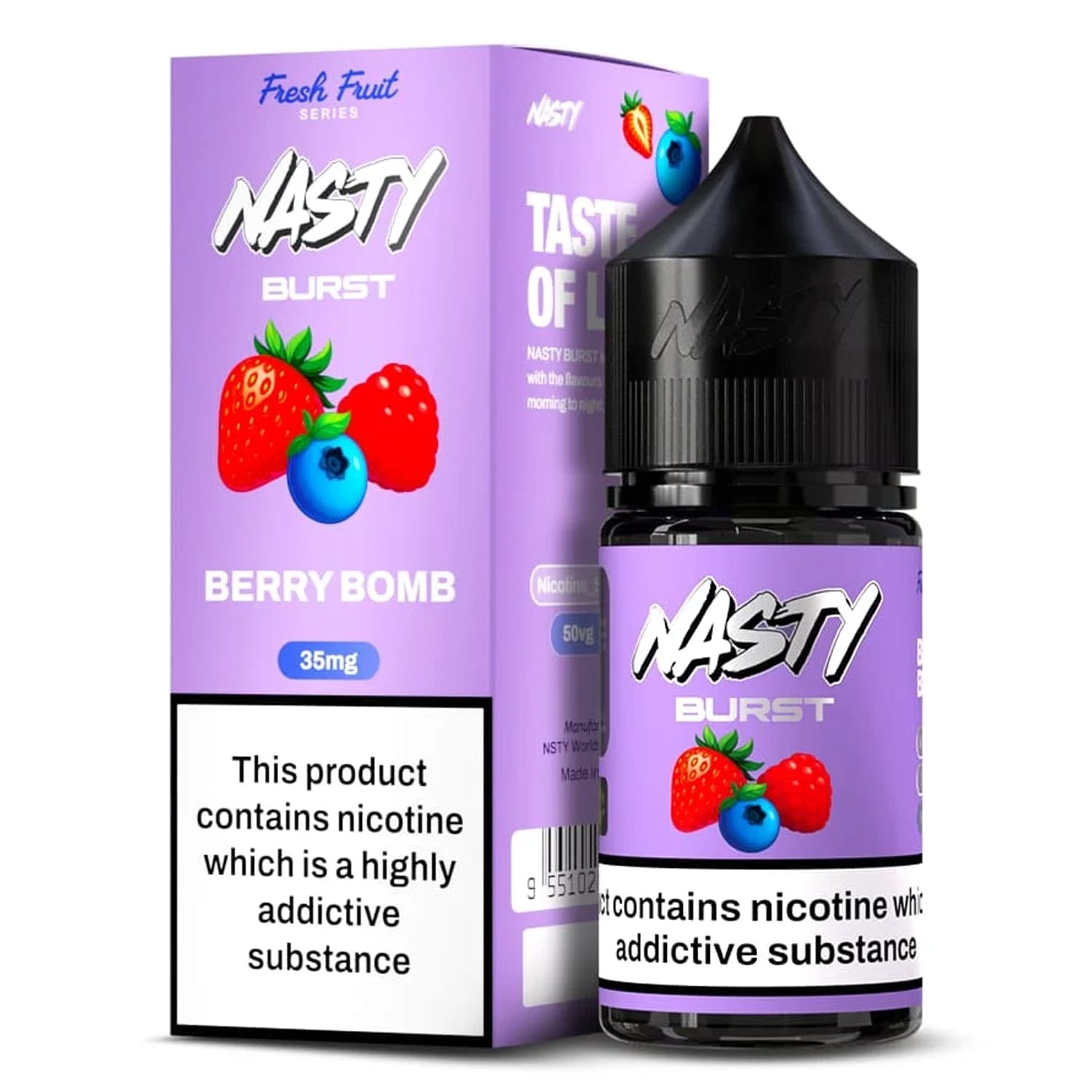 Nasty-Brust-Berry-Bomb-Salt-Likit.jpg Nasty Brust Berry Bomb Salt Likit - Görsel 1