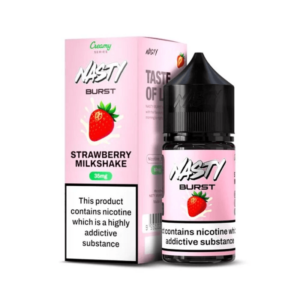 Nasty Brust Strawberry Milkshake Salt Likit - 50 mg