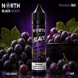 North Black Grape Likit 60ml - 6 mg