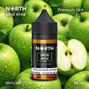 North Green Apple Salt Likit - 25 mg