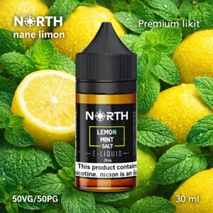 North Lemon Mint Salt Likit - 25 mg
