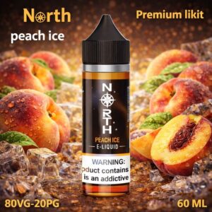 North Peach Ice Likit 60ml - 3 mg