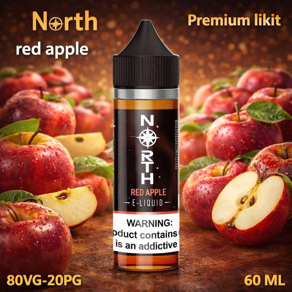 North-Red-Apple-Likit-60ml.jpeg North Red Apple Likit 60ml - Görsel 1
