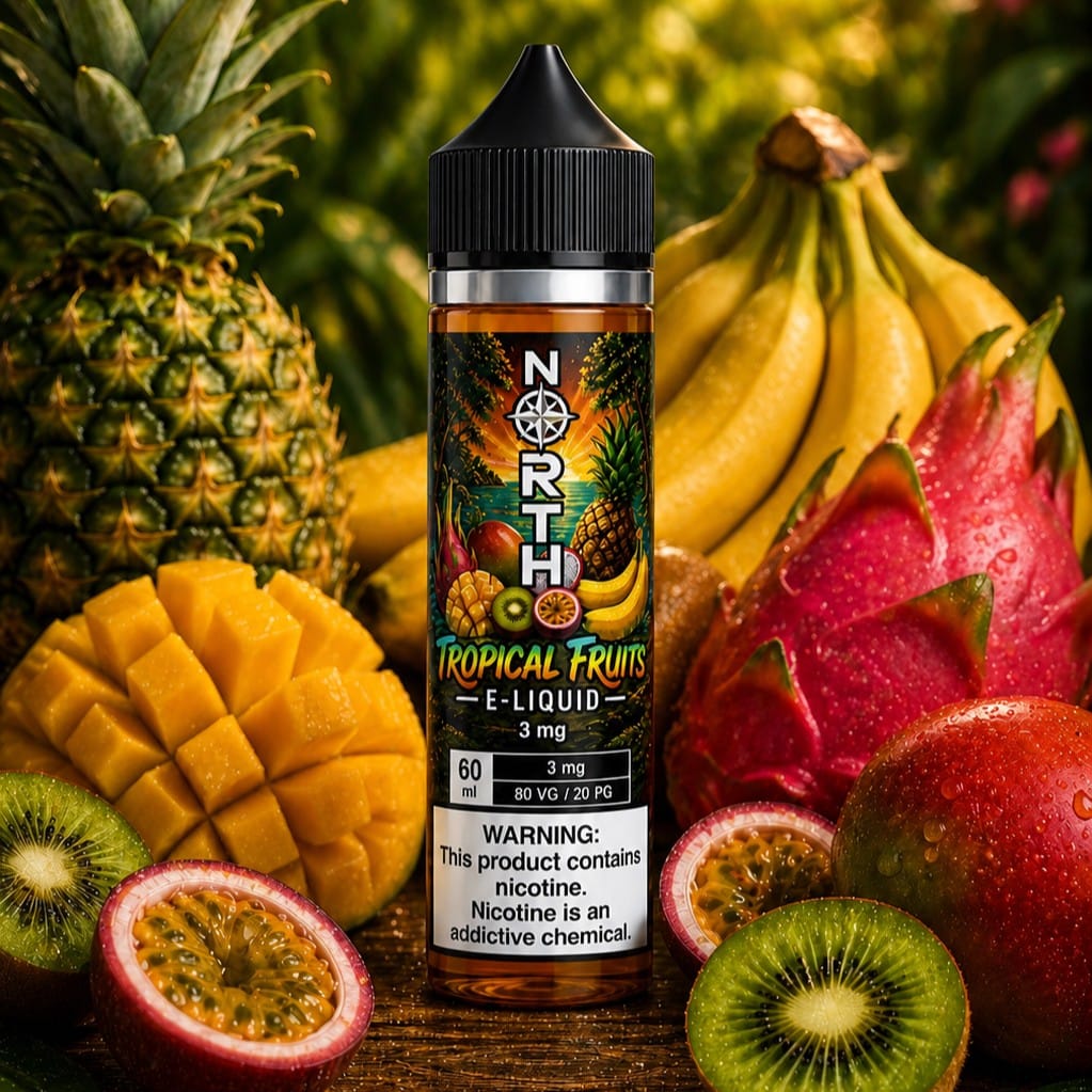 North-Tropical-Fruits-Likit-60-ml.jpeg North Tropical Fruits Likit 60 ml - Görsel 1
