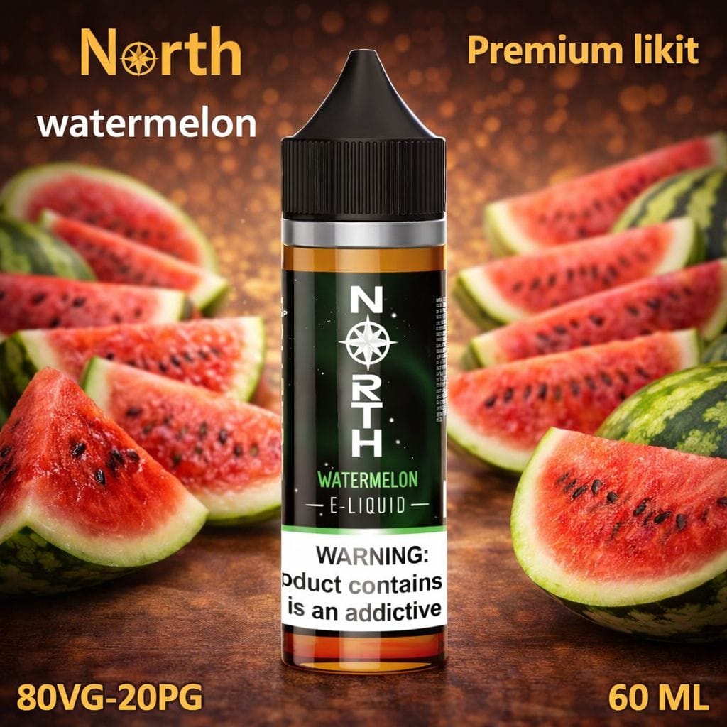 North-Watermelon-Likit-60-ml.jpeg North Watermelon Likit 60ml - Görsel 1
