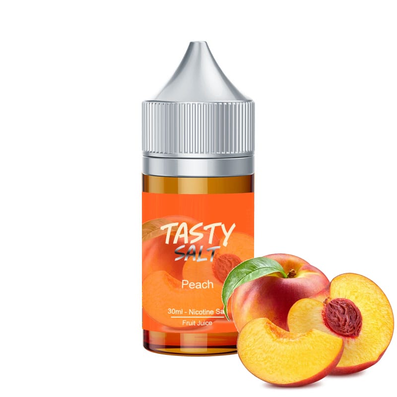 Peach-1.jpg Tasty Peach Salt Likit 30ml - Görsel 1