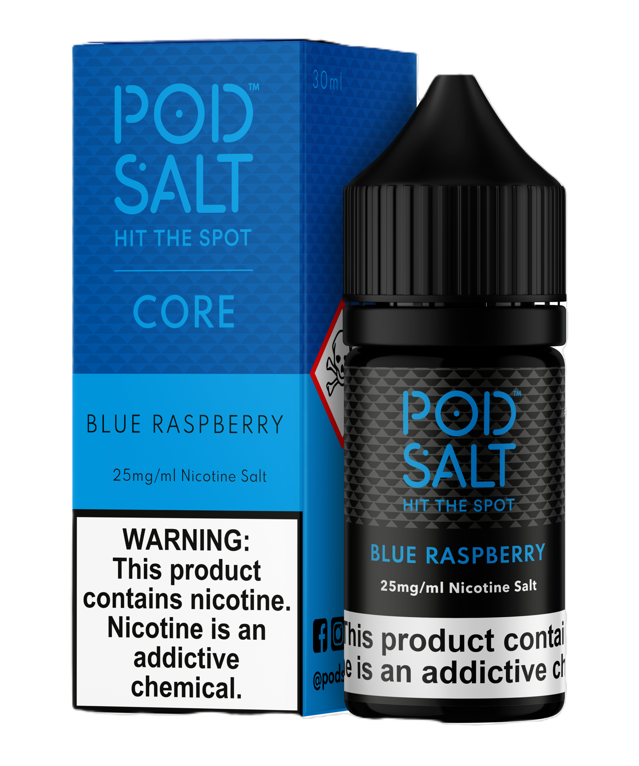 Pod Salt Blue Raspberry Likit Pod Salt Blue Raspberry Likit