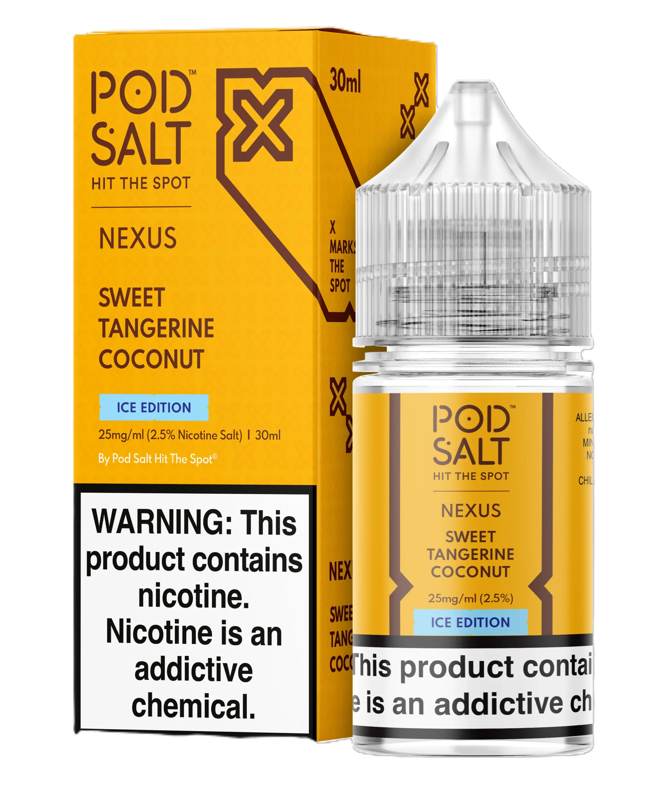 Pod-Salt-Sweet-Tangerine-Coconut-Ice-scaled-5.webp Pod Salt Sweet Tangerine Coconut Ice - Görsel 1