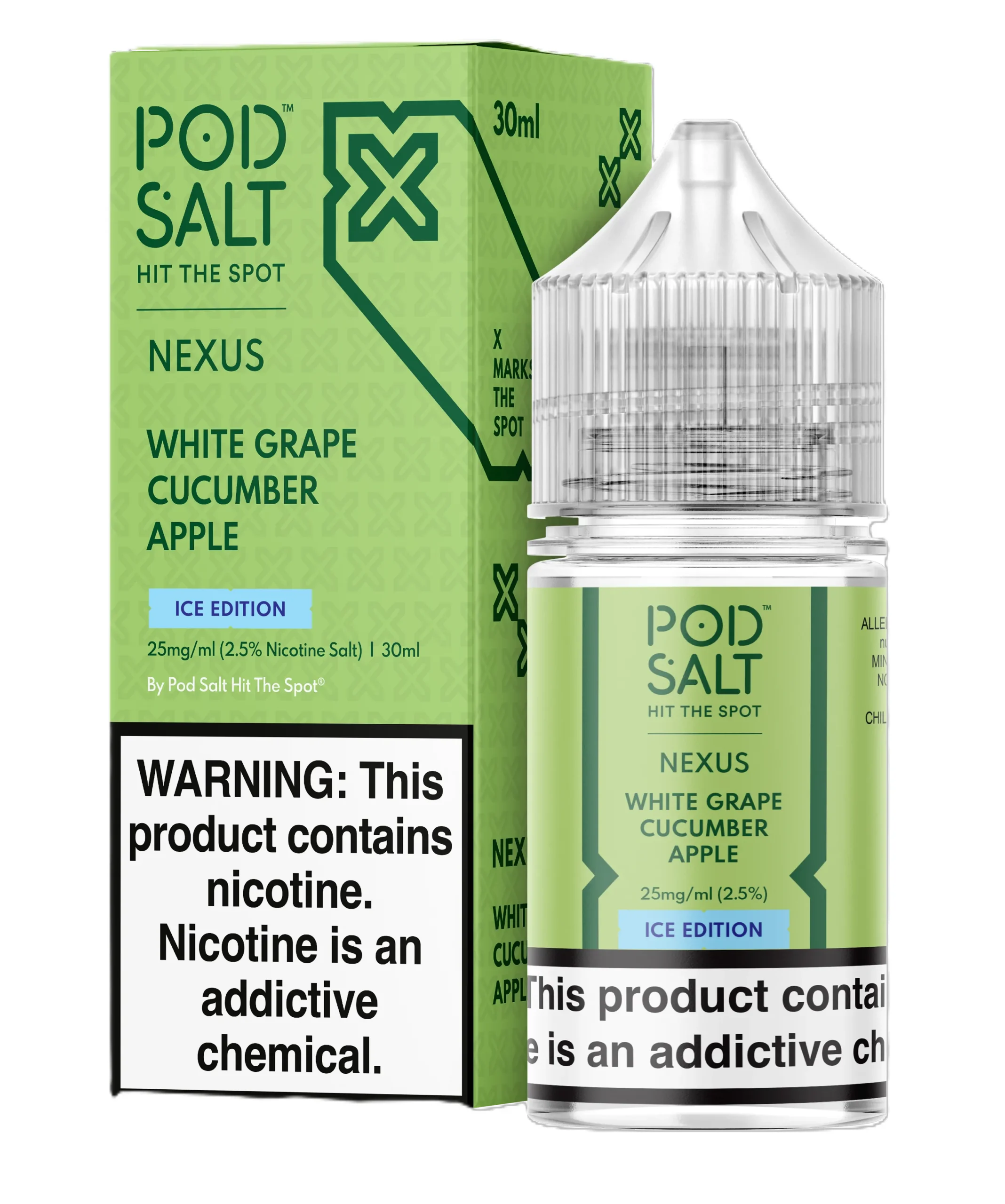 Pod-Salt-White-Grape-Cucumber-Apple-Ice-scaled-5.webp Pod Salt White Grape Cucumber Apple Ice - Görsel 1