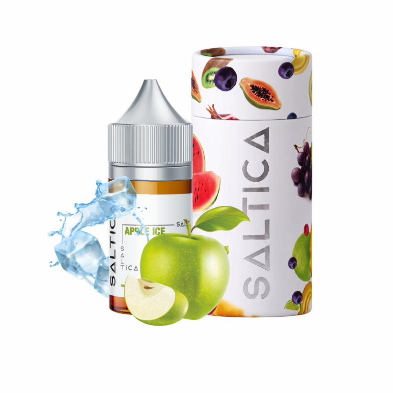 Saltica-Apple-Ice-Salt-Likit-2.jpg Saltica Apple Ice Salt Likit - Görsel 1