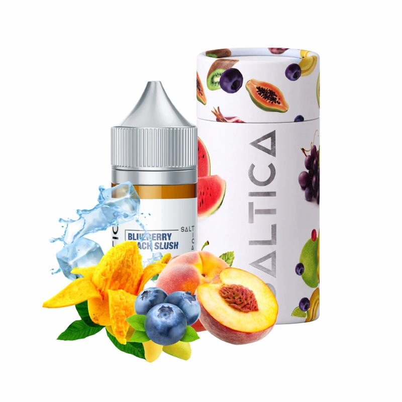 Saltica-Blueberry-Peach-Slush-Salt-Likit-2.webp Saltica Blueberry Peach Slush Salt Likit - Görsel 1