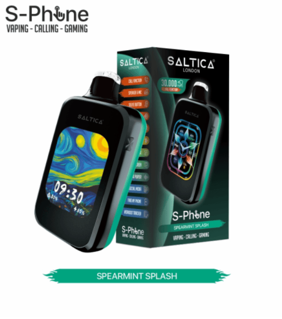 Saltica-S-Phone-30000-Spearmint-Splash-Disposable-Vape-Bar-Saltica-S-Phone-30.000-Spearmint-Splash-Disposable-Vape-Bar.png Saltica S-Phone 30000 Spearmint Splash Disposable Vape Bar - Görsel 1