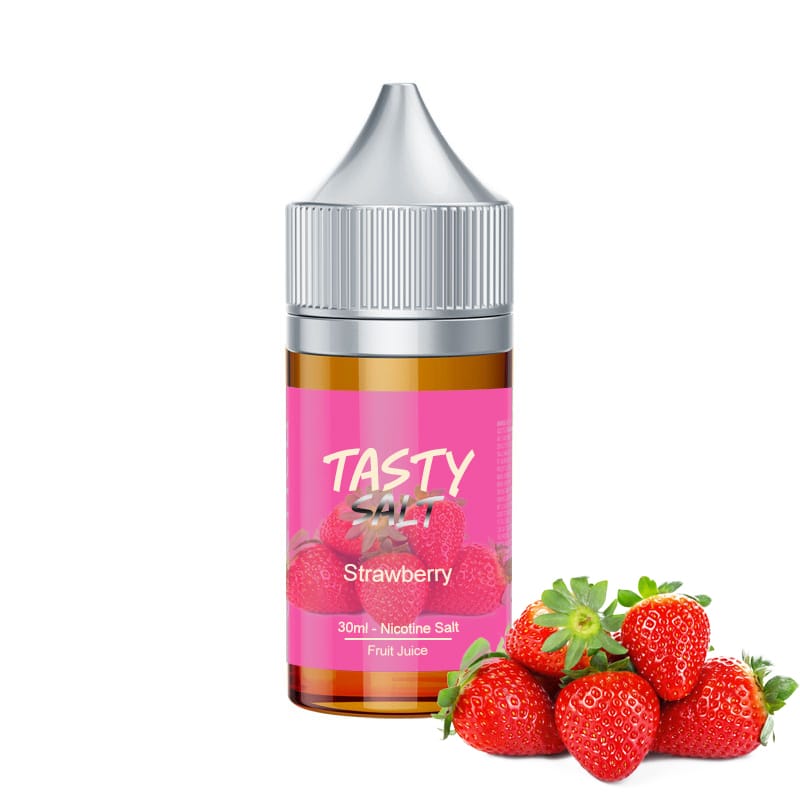 Strawberry-1.jpg Tasty Strawberry Salt Likit 30ml - Görsel 1
