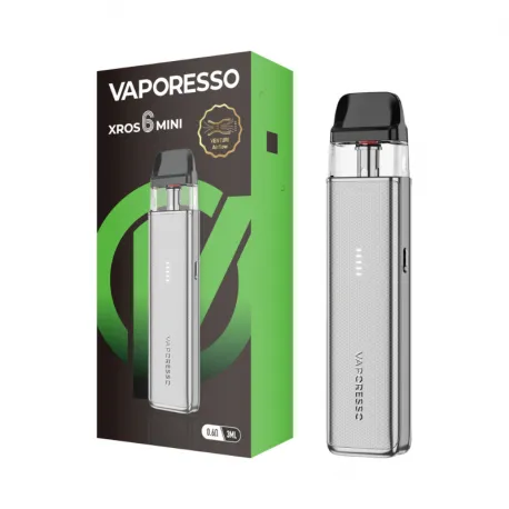 Vaporesso Xros 6 Mini Pod Titanium Silver