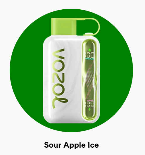 Vozol-Star-Sour-Apple-Ice.png Vozol Star 40000 Sour Apple Ice - Görsel 1