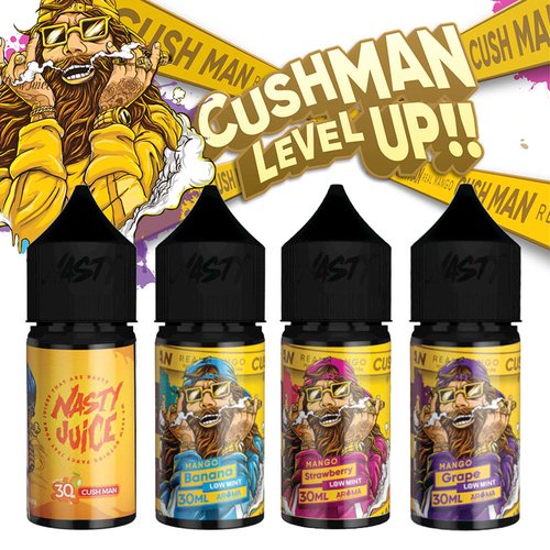 Nasty Grape Raspberry Salt Likit Alternatif Cush Man Serisi