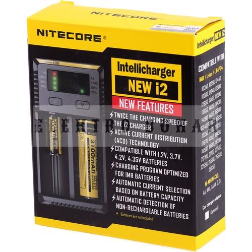 Nitecore New i2 Pil Batarya Şarj Nitecore New i2 Pil Batarya Şarj