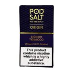 Pod Salt Liquor Tobacco