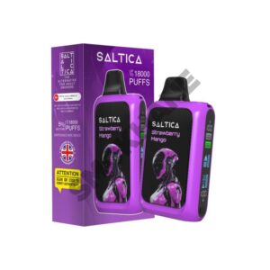 Saltica Cyber 18000 STRAWBERRY MANGO Puf