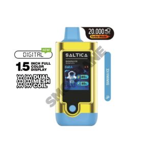 Saltica Digital 20000 Puf BANANA ICE