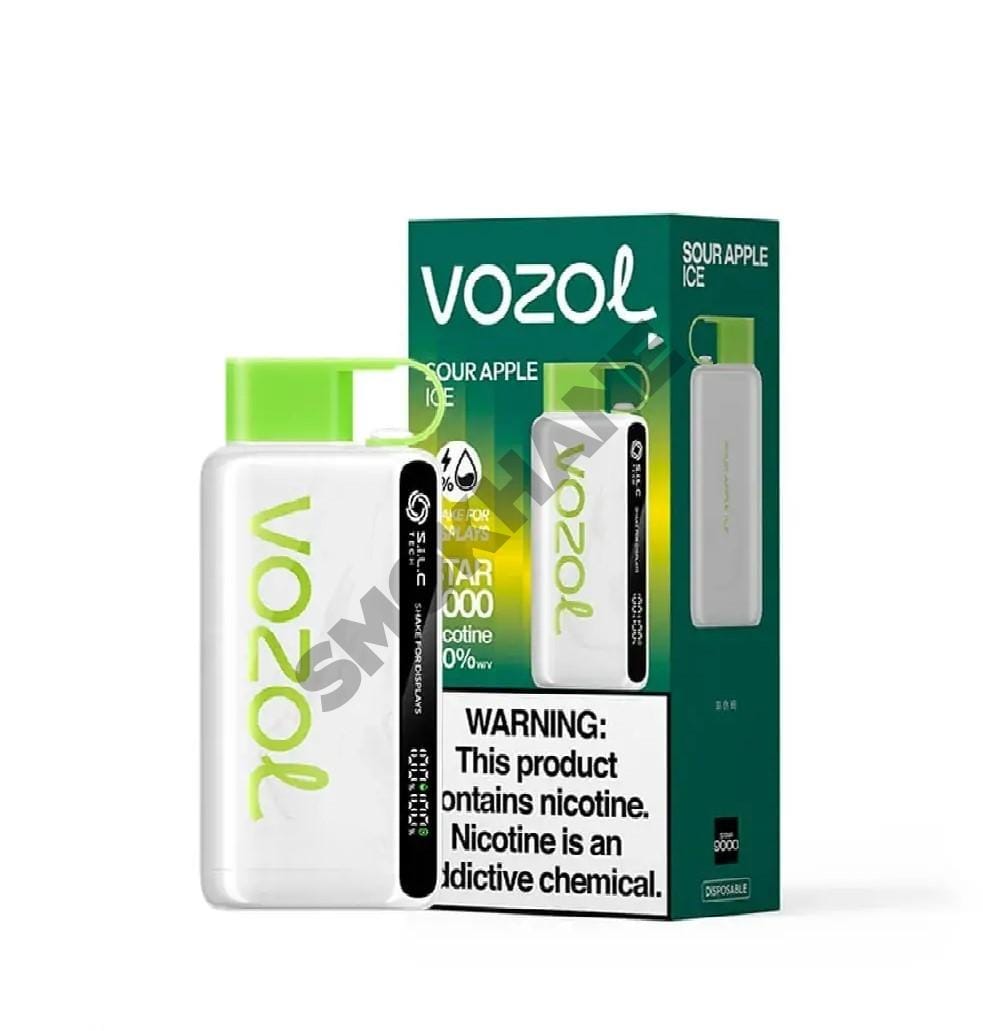 vozol-star-12000-sour-apple-ice-1157_17319565221-1000.jpeg Vozol Star 12000 Sour Apple Ice - Görsel 1